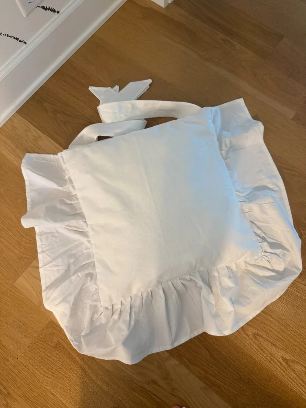Hillsuran Ruffled Padded Chair Cushion Cover